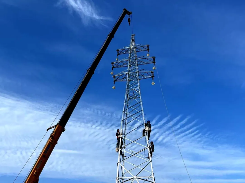电力工程施工场景